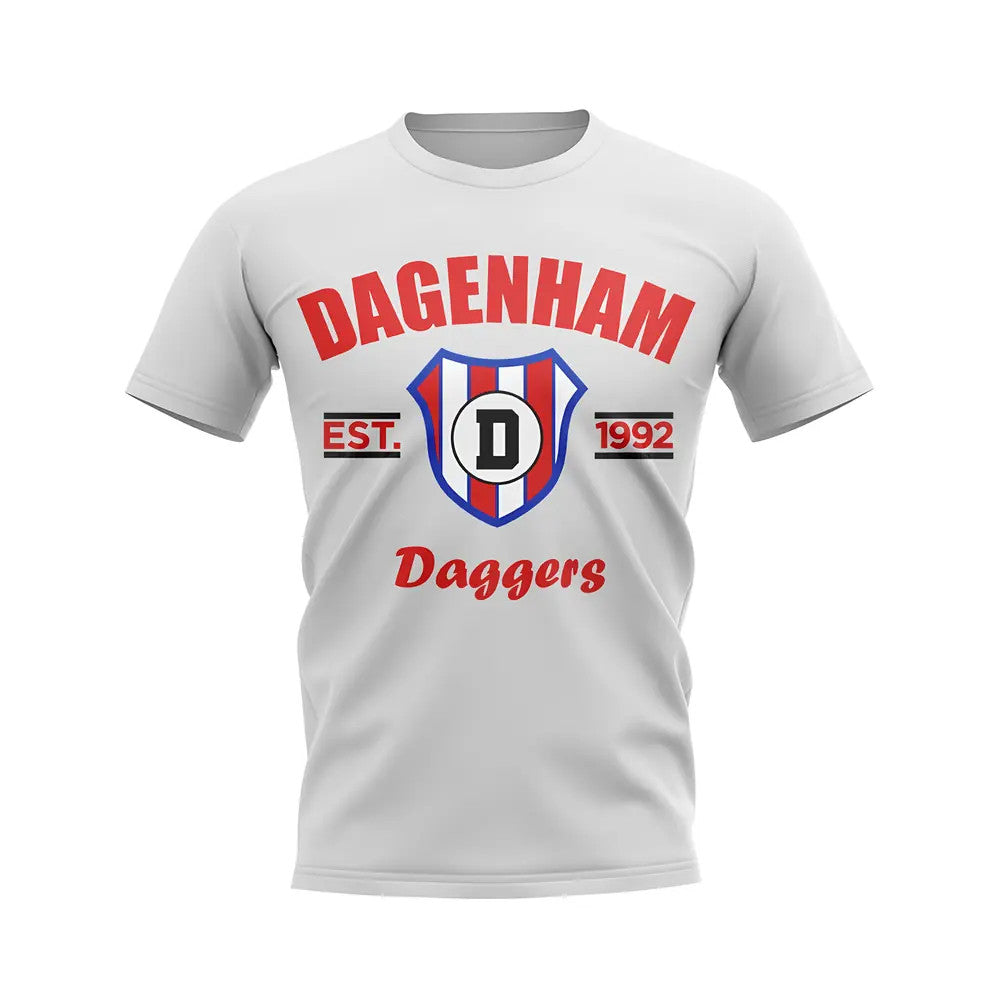 Dagenham Established Football T-Shirt (White)_1