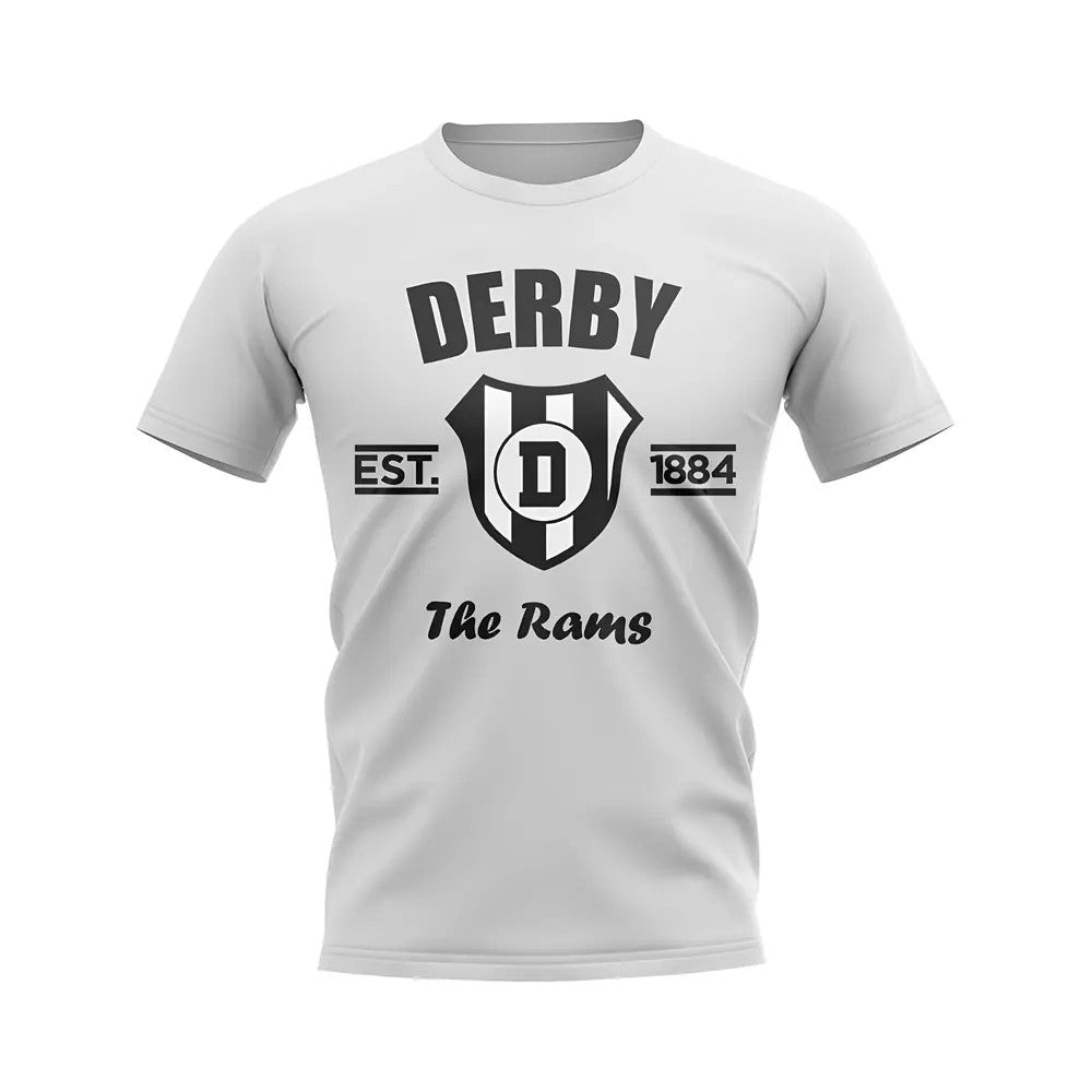 Derby Established Football T-Shirt (White)_1