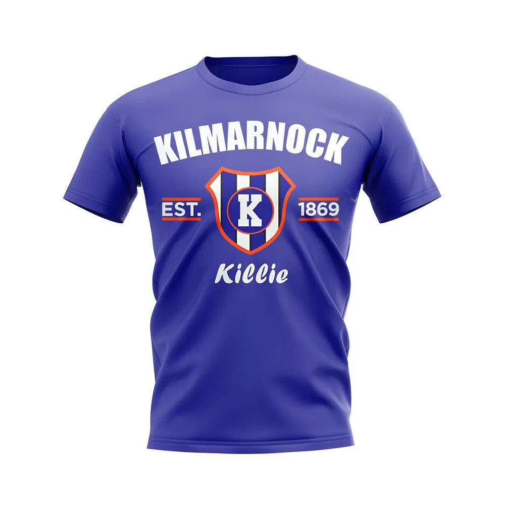 Kilmarnock Established Football T-Shirt (Blue)_0
