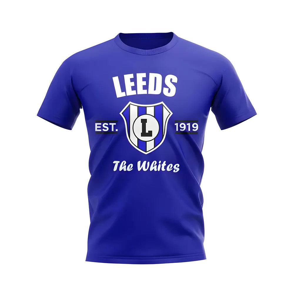 Leeds Established Football T-Shirt (Blue)_1