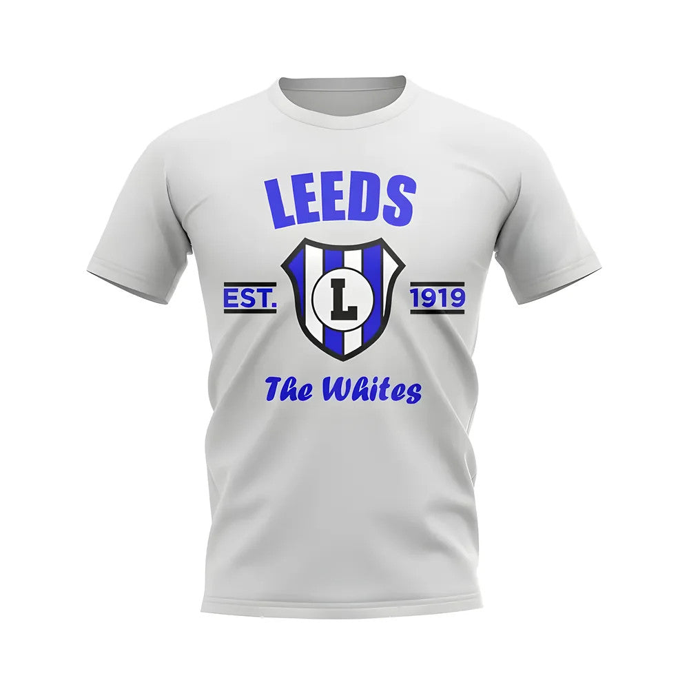 Leeds Established Football T-Shirt (White)_1
