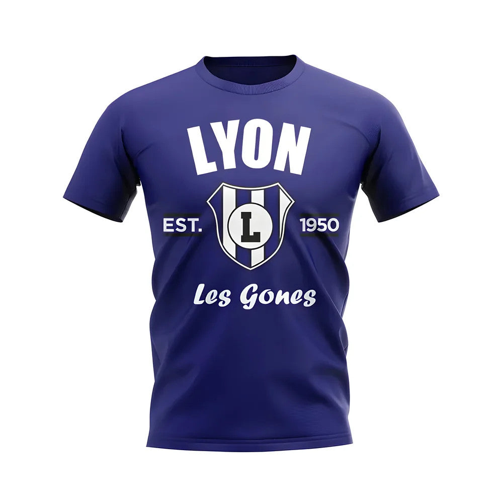 Lyon Established Football T-Shirt (Navy)_1