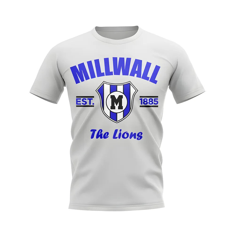 Millwall Established Football T-Shirt (White)_1