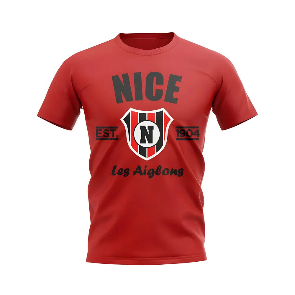 Nice Established Football T-Shirt (Red)_0