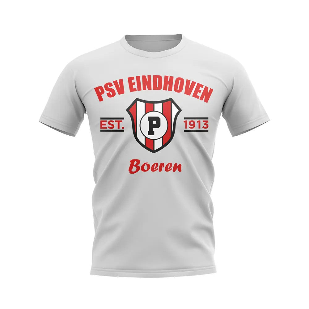 PSV Eindhoven Established Football T-Shirt (White)_1