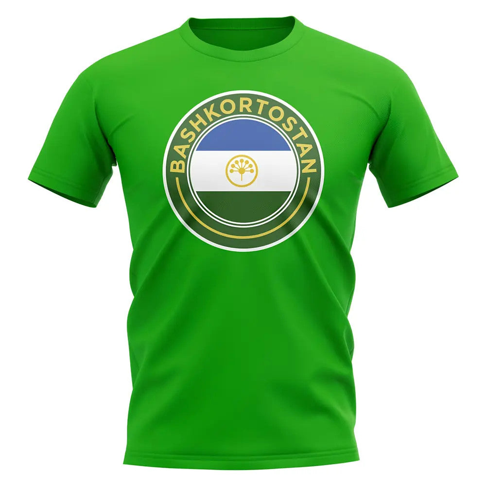 Bashkortostan Football Badge T-Shirt (Green)_0
