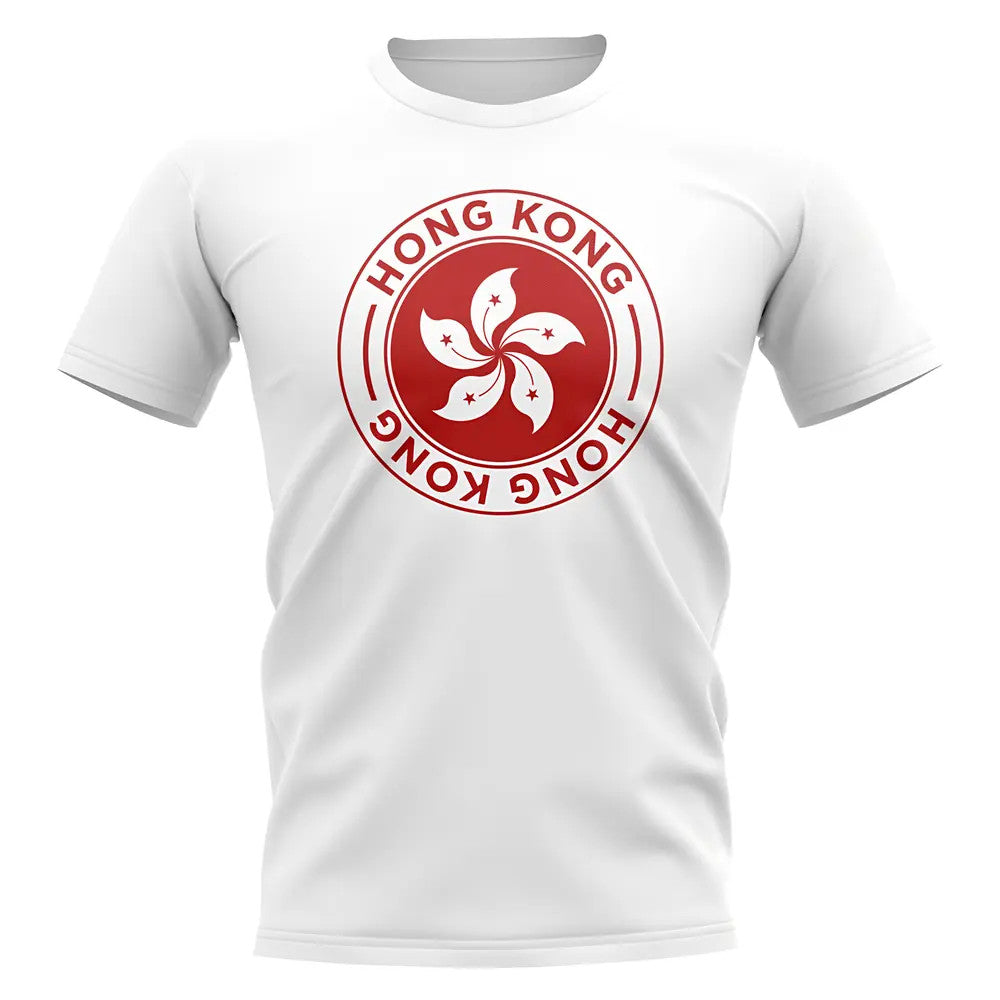 Hong Kong Football Badge T-Shirt (White)_0