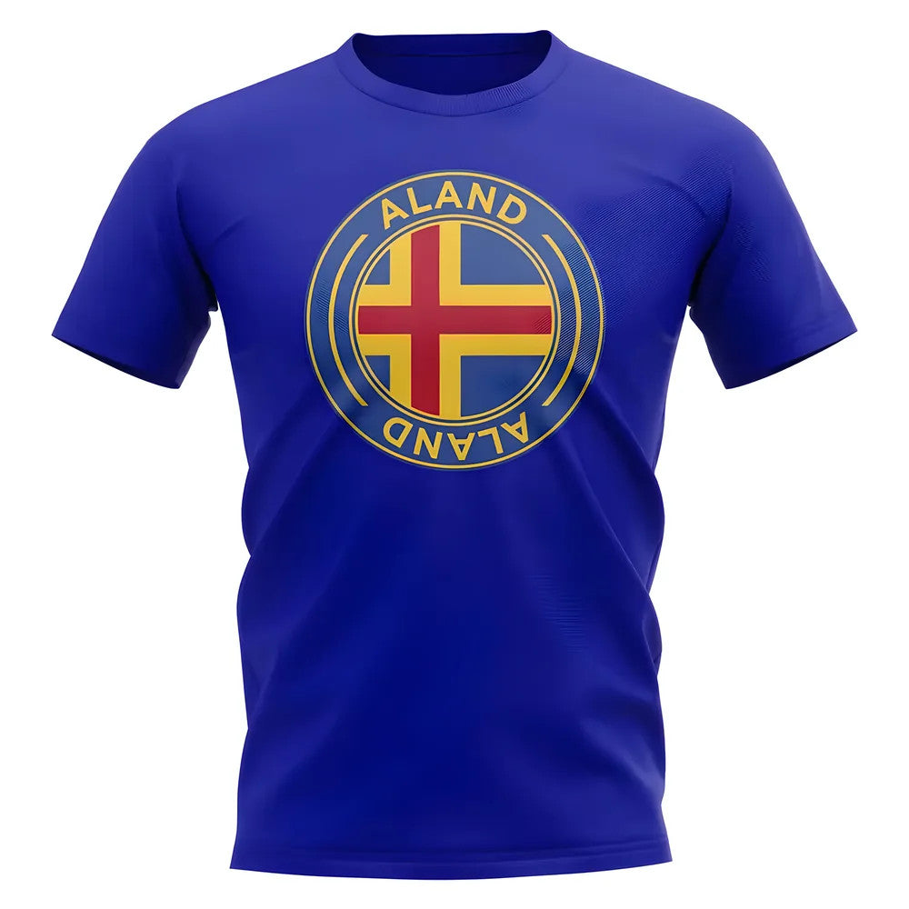 Aland Football Badge T-Shirt (Royal)_1