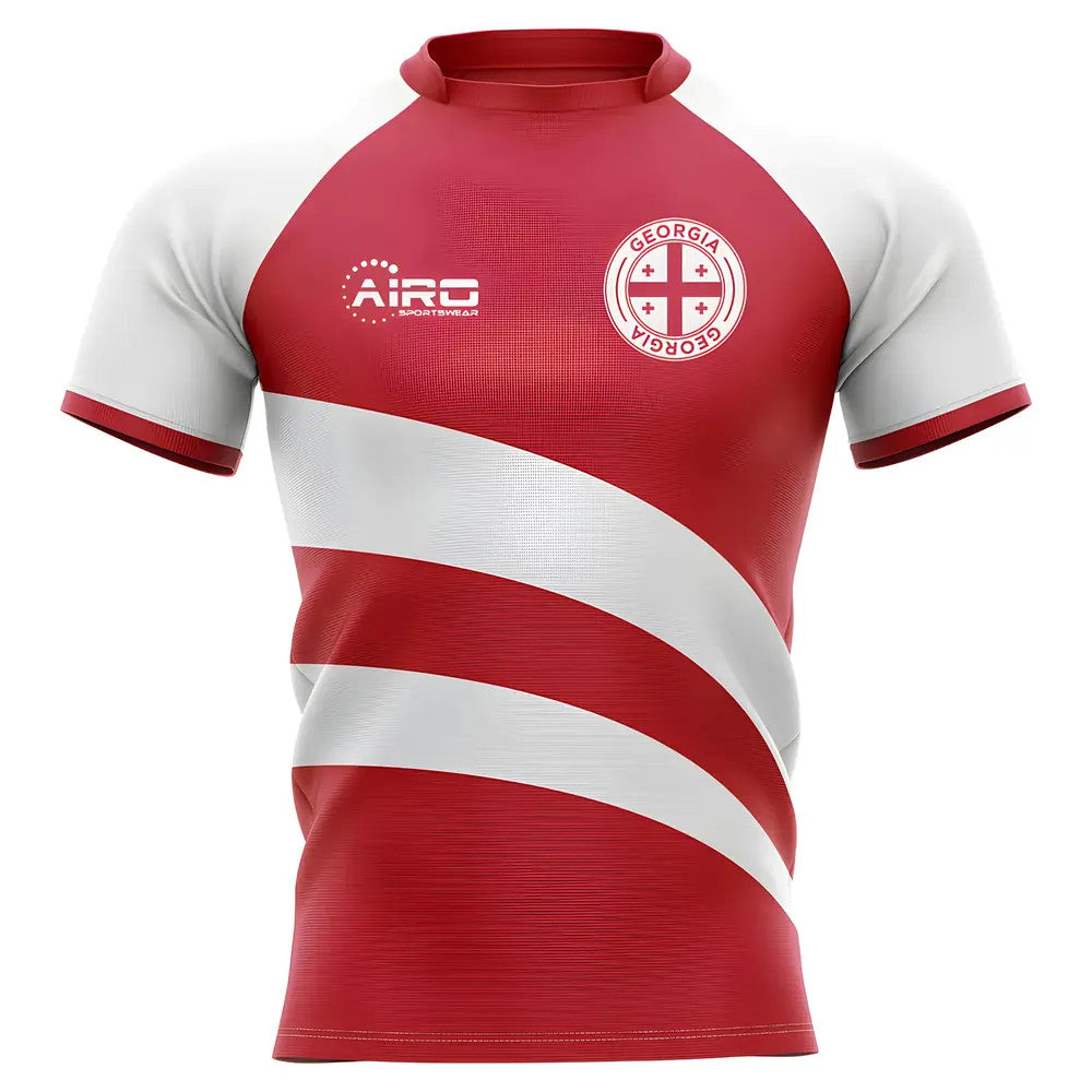 2025-2026 Georgia Home Concept Rugby Shirt - Adult Long Sleeve_0