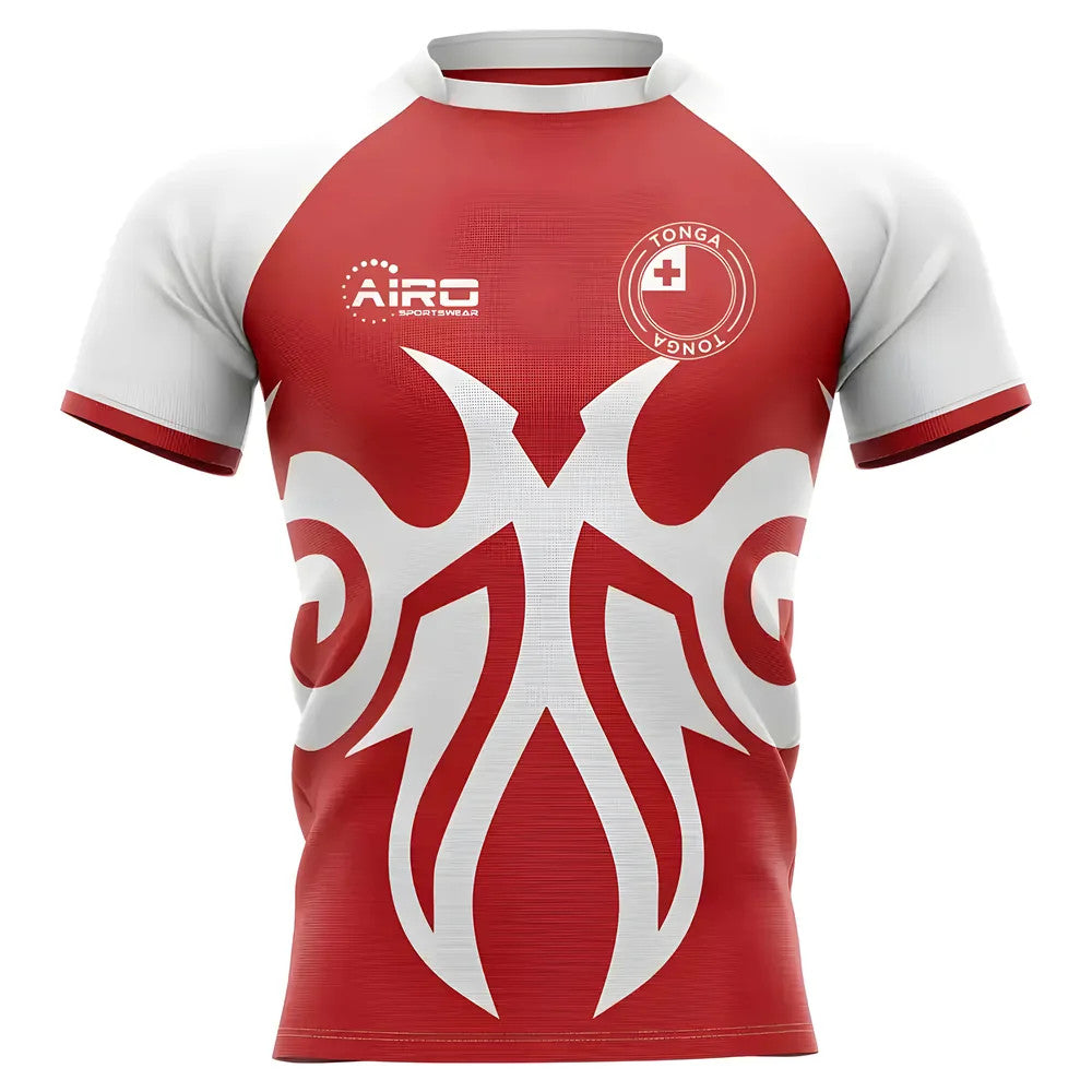2025-2026 Tonga Home Concept Rugby Shirt - Womens_0