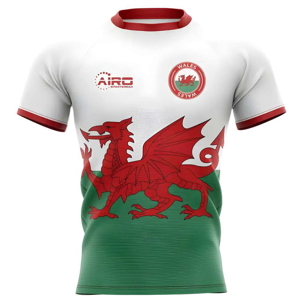 2025-2026 Wales Flag Concept Rugby Shirt - Adult Long Sleeve_0