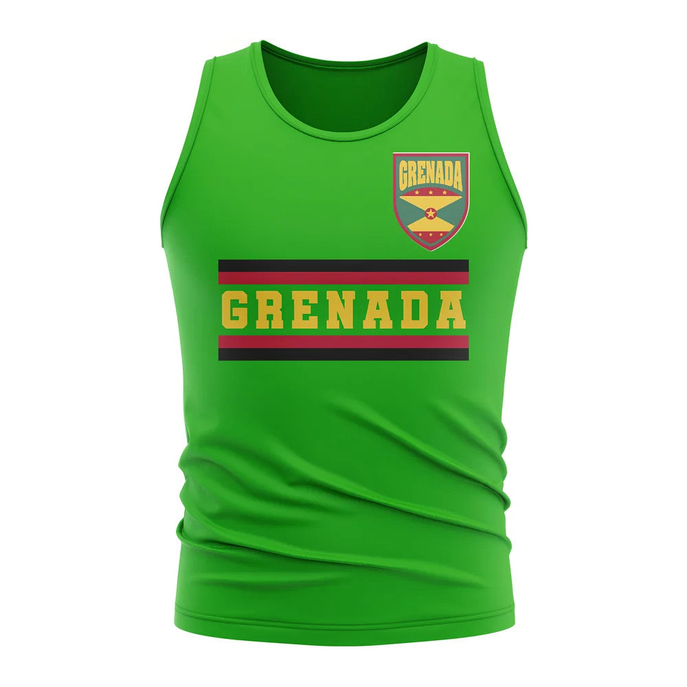 Grenada Core Football Country Sleeveless Tee (Green)_0