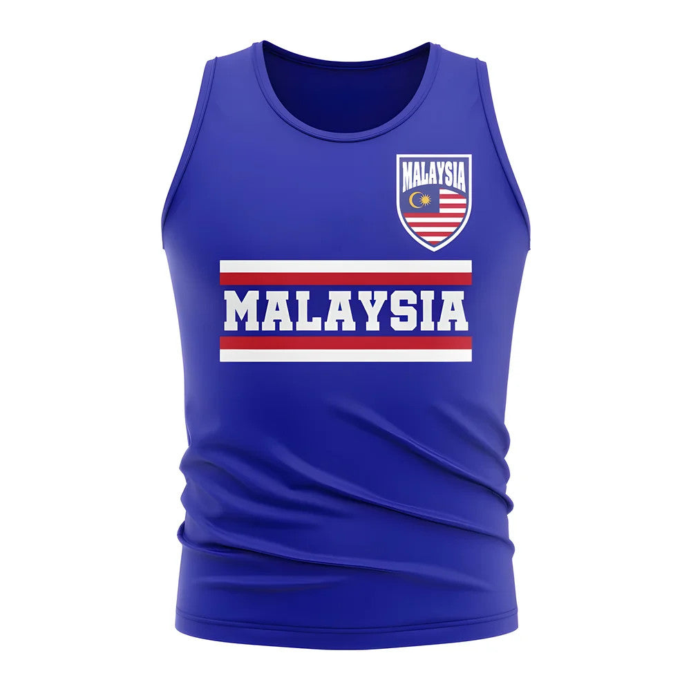 Malaysia Core Football Country Sleeveless Tee (Royal)_1