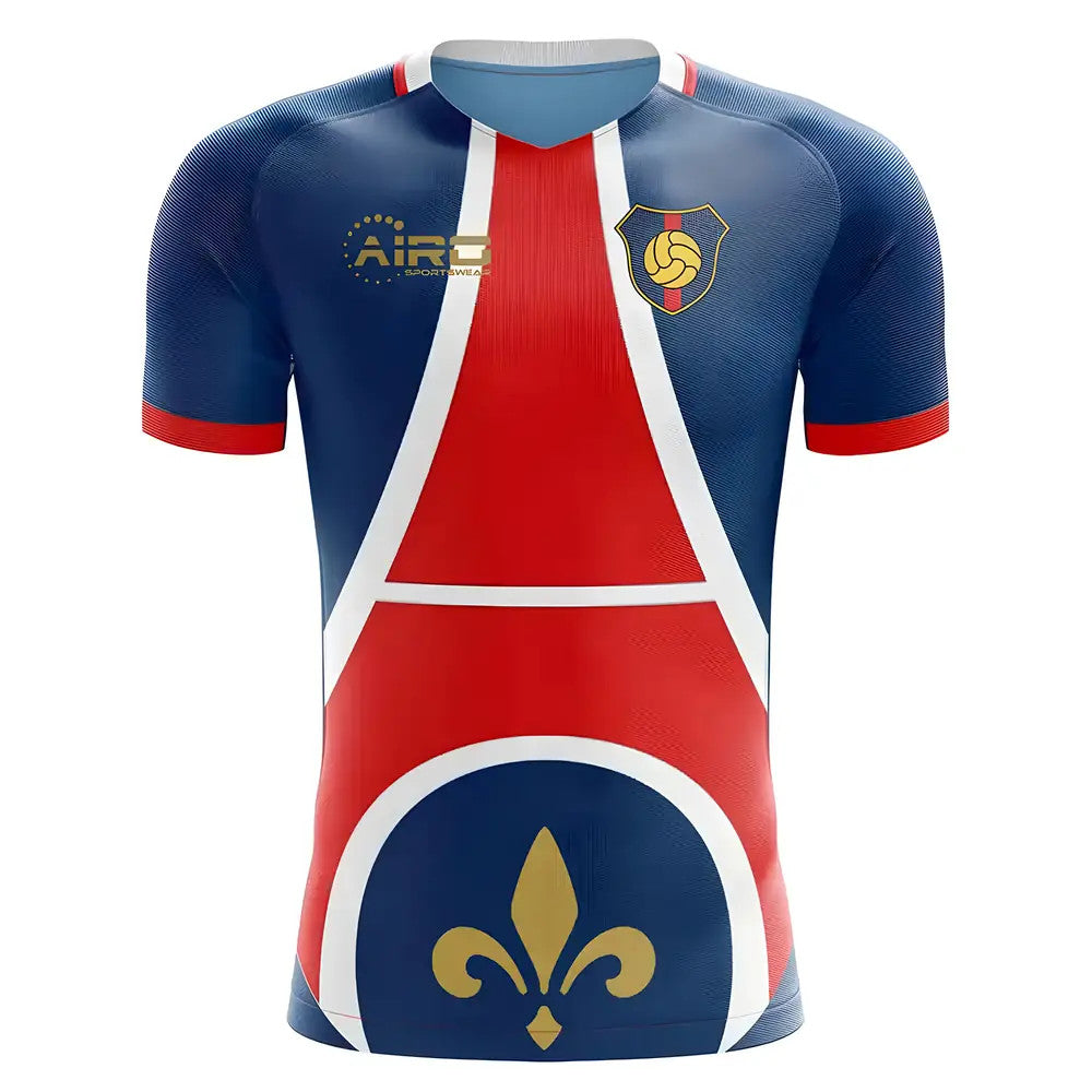 2025-2026 Paris Home Concept Football Shirt - Little Boys_0