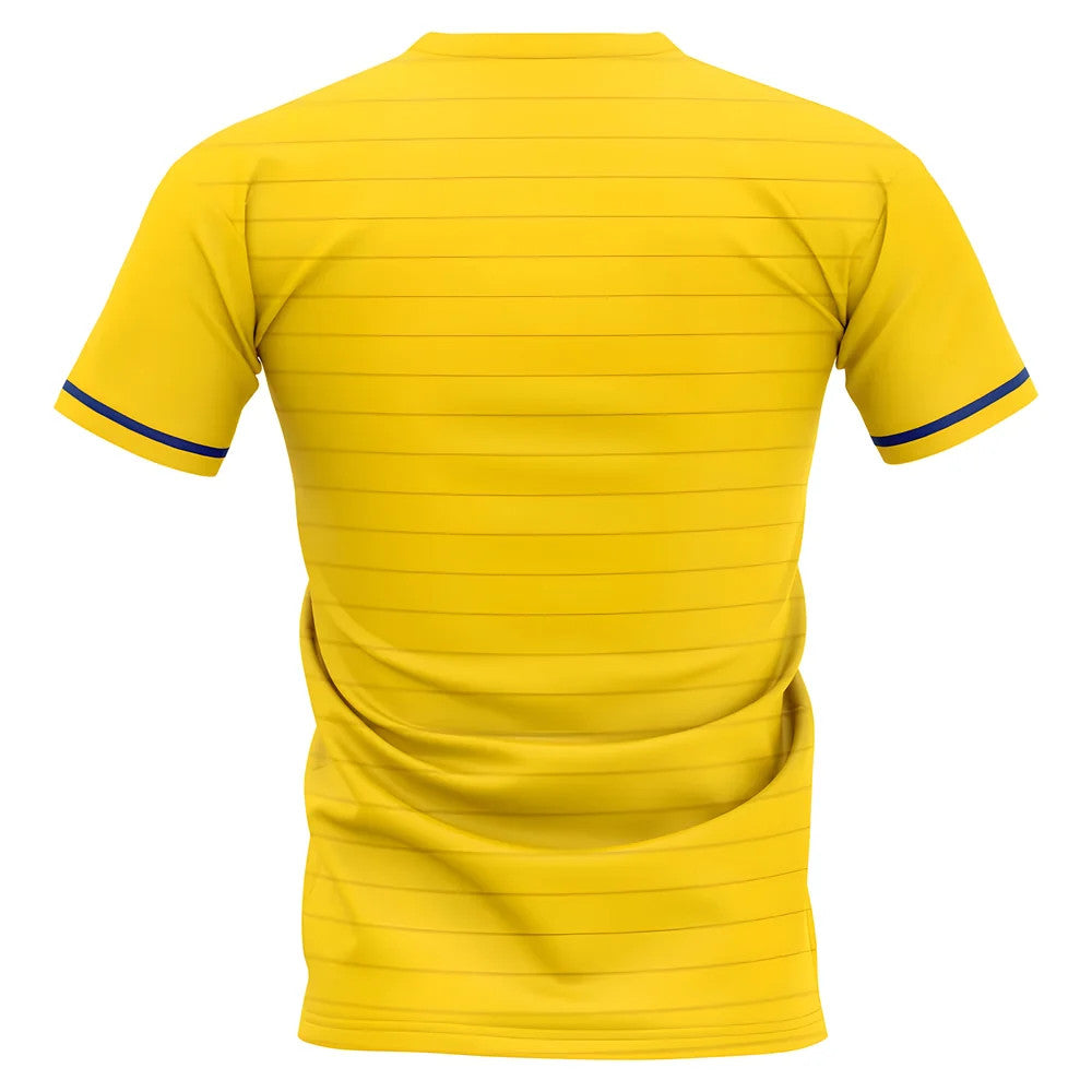 2025-2026 Villarreal Juan Roman Riquelme Concept Football Shirt - Kids (Long Sleeve)_1