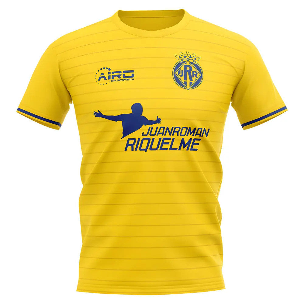 2025-2026 Villarreal Juan Roman Riquelme Concept Football Shirt - Kids_0