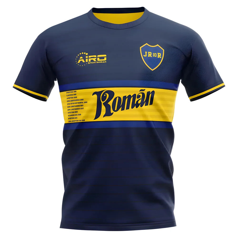 2025-2026 Boca Juniors Juan Roman Riquelme Concept Football Shirt - Womens_0