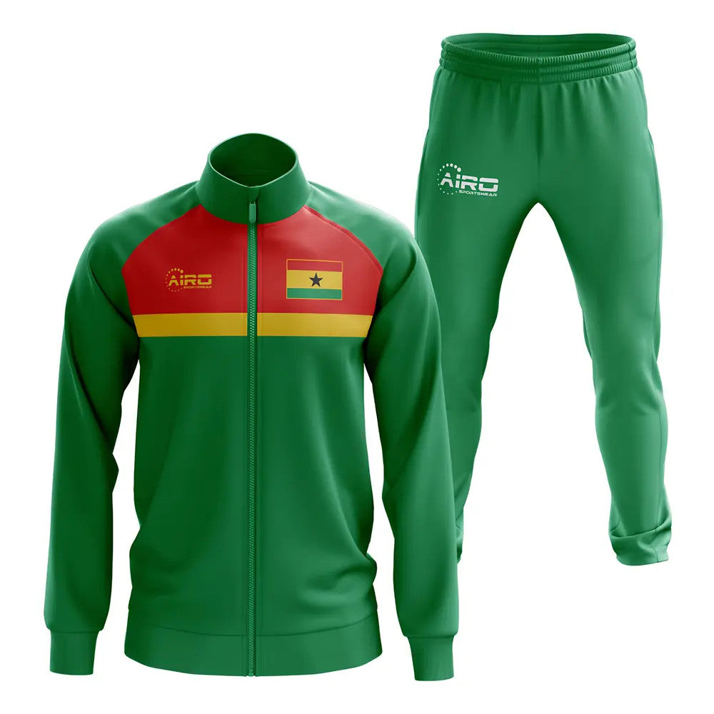 Ghana Concept Football Tracksuit (Green)_1