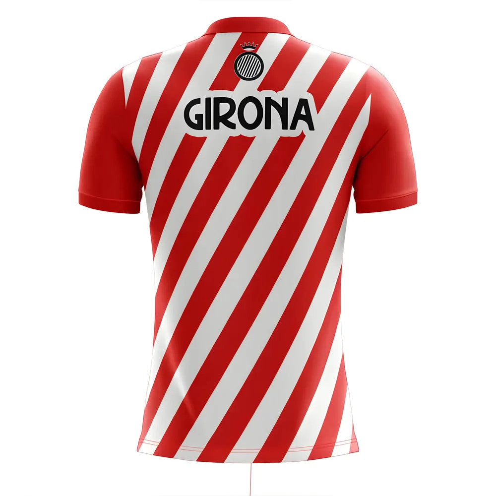 2025-2026 Girona Home Concept Football Shirt - Kids (Long Sleeve)_1
