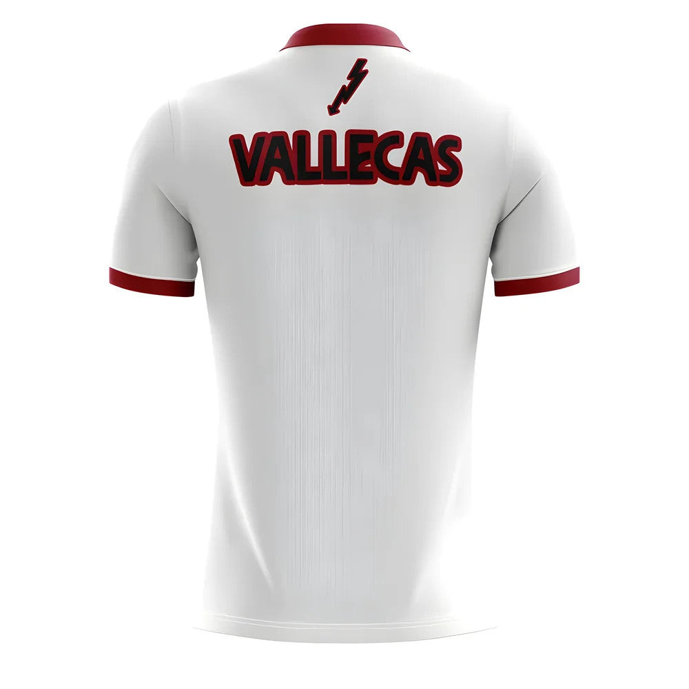 2025-2026 Rayo Vallecano Home Concept Football Shirt - Kids_1