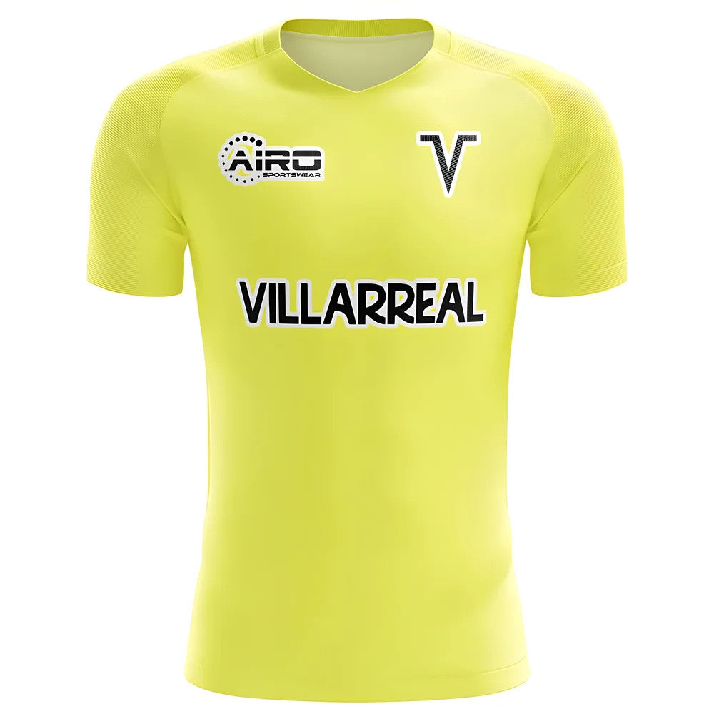 2025-2026 Villarreal Concept Training Shirt (Yellow) - Little Boys_0