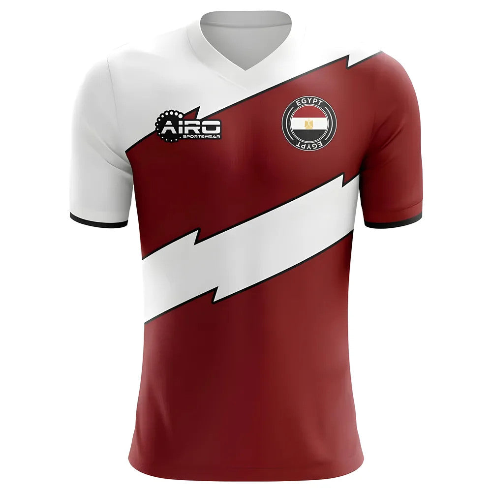 2025-2026 Egypt Home Concept Football Shirt - Adult Long Sleeve_0