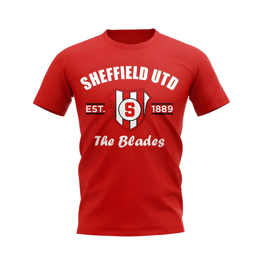 Sheffield United Established Football T-Shirt (Red)_1