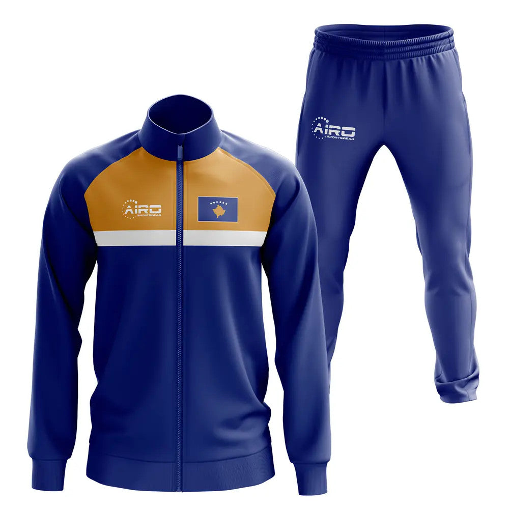 Kosovo Concept Football Tracksuit (Blue)_1
