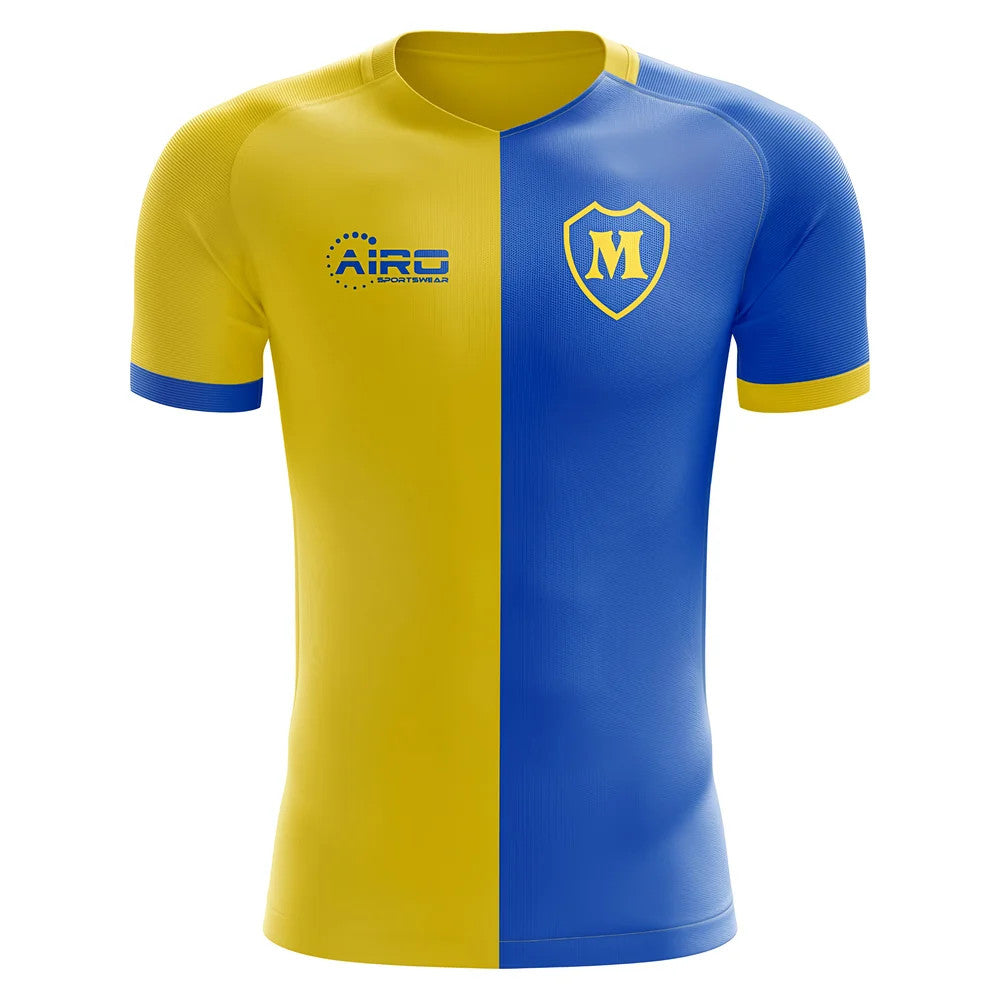 2025-2026 Maccabi Tel Aviv Home Concept Football Shirt - Kids (Long Sleeve)_0