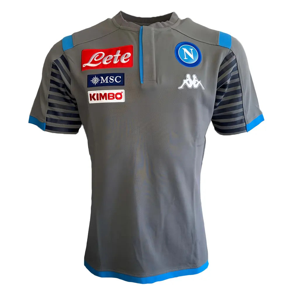 2019-2020 Napoli Cotton Polo Shirt (Grey)_0
