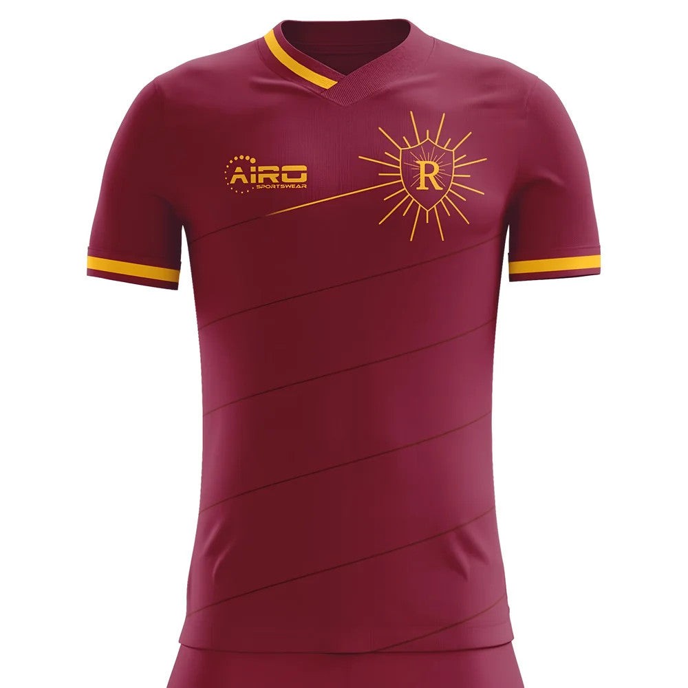 2025-2026 Roma Home Concept Football Shirt - Kids_0