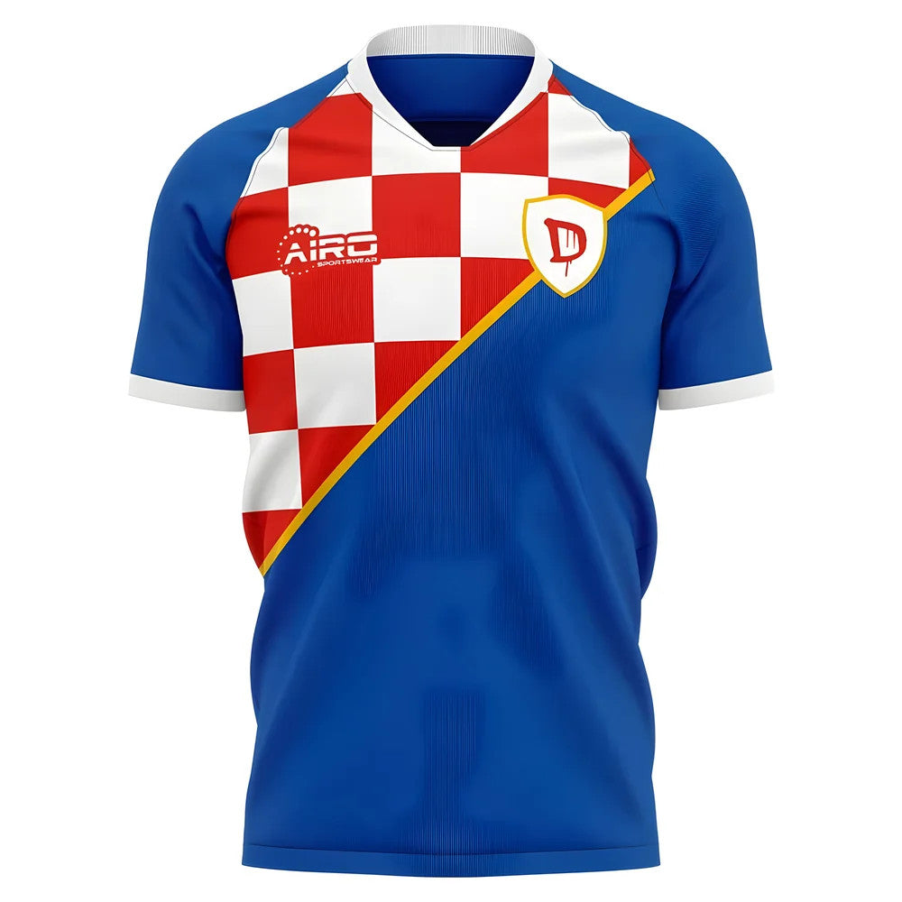 2025-2026 Dinamo Zagreb Home Concept Football Shirt - Kids_0