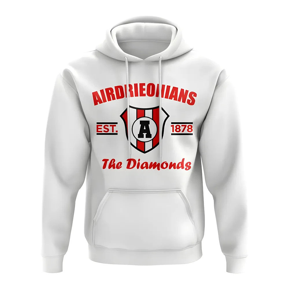 Airdrie Established Football Hoody (White)_0