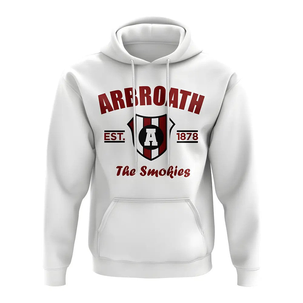 Arbroath Established Football Hoody (White)_1