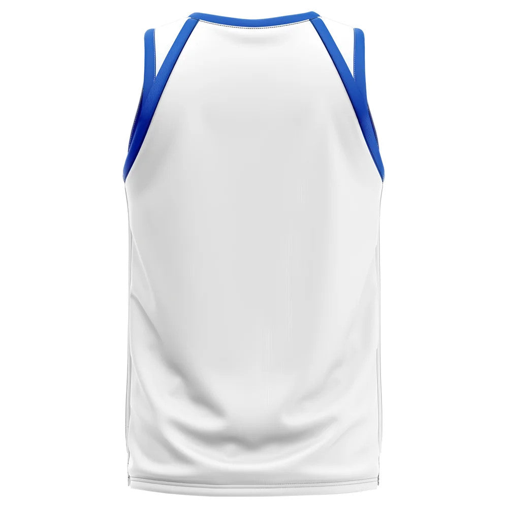 Serbia Home Concept Basketball Shirt - Kids_1