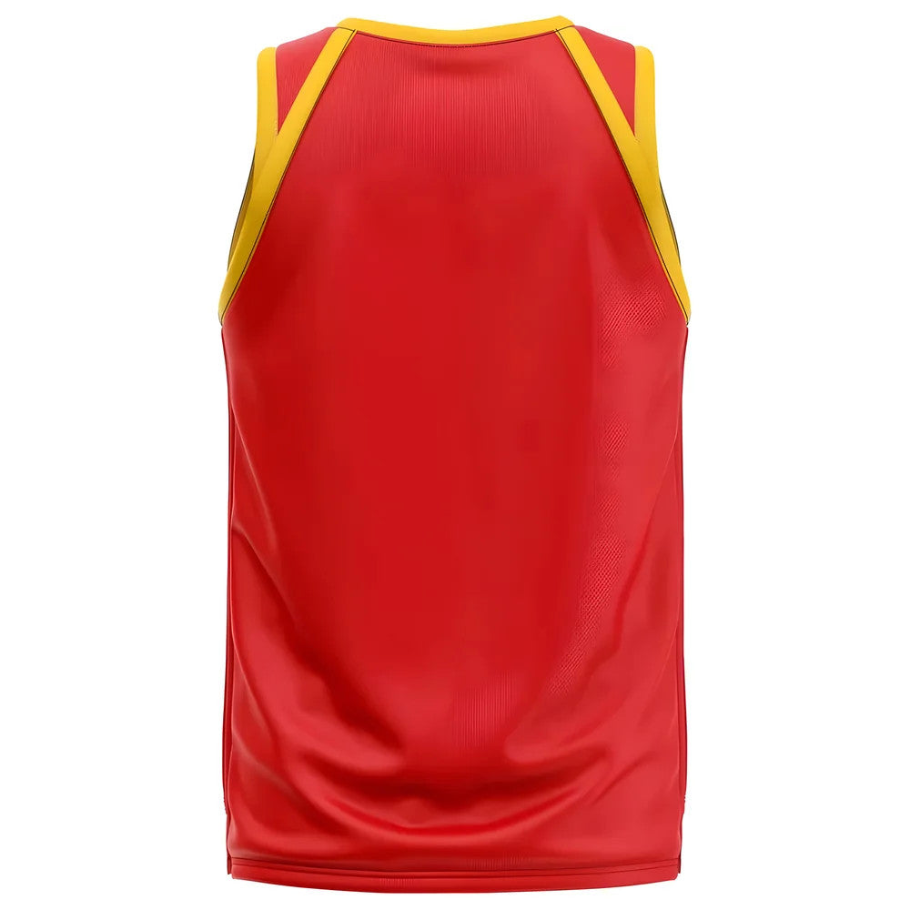 Belgium Home Concept Basketball Shirt - Little Boys_1