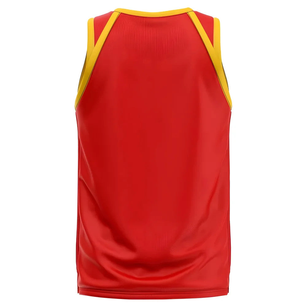 Spain Home Concept Basketball Shirt - Little Boys_1