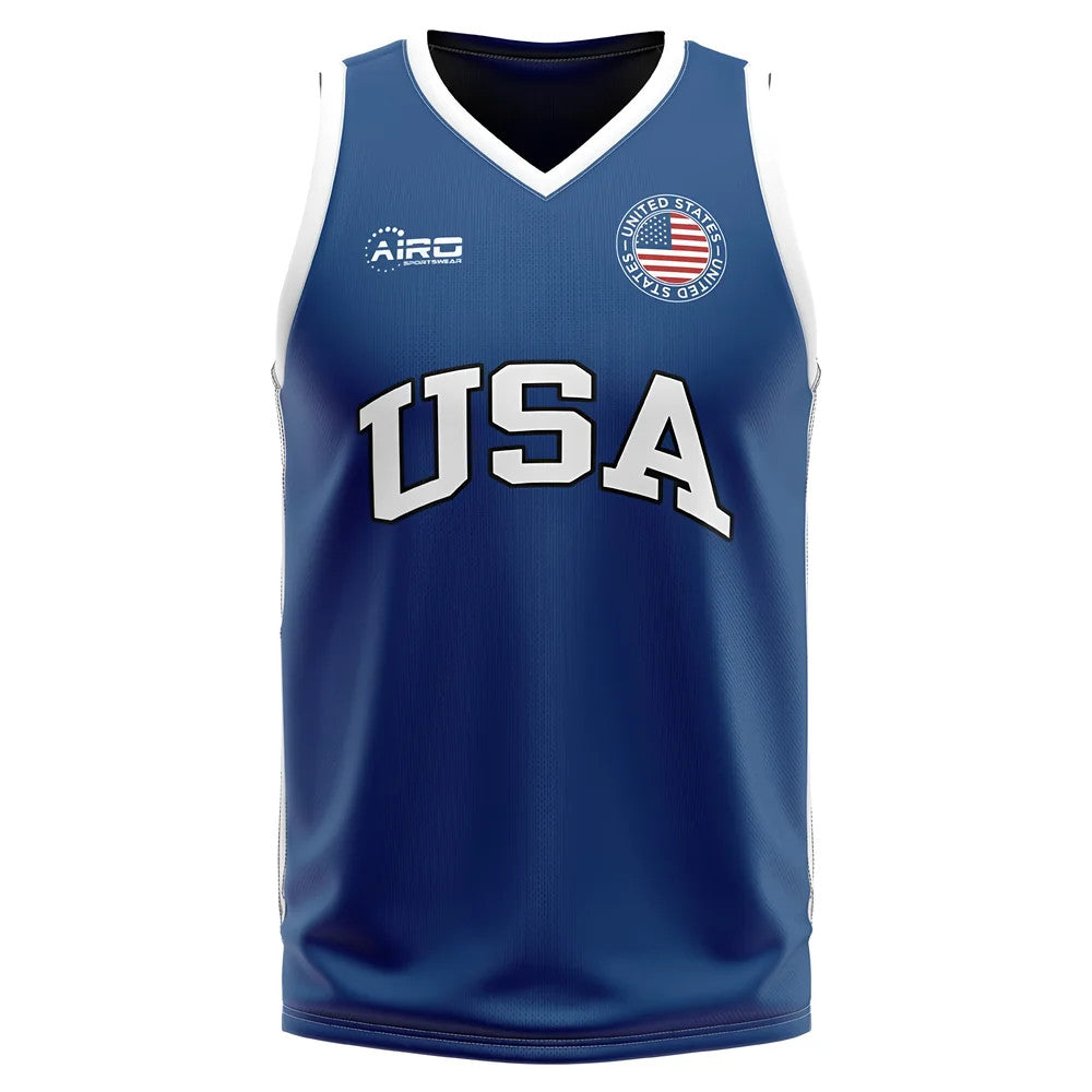 Usa Home Concept Basketball Shirt - Kids_0