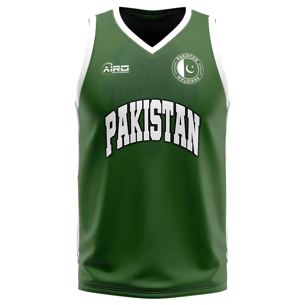 Pakistan Home Concept Basketball Shirt - Little Boys_0
