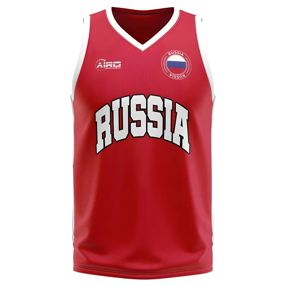 Russia Home Concept Basketball Shirt - Kids_0
