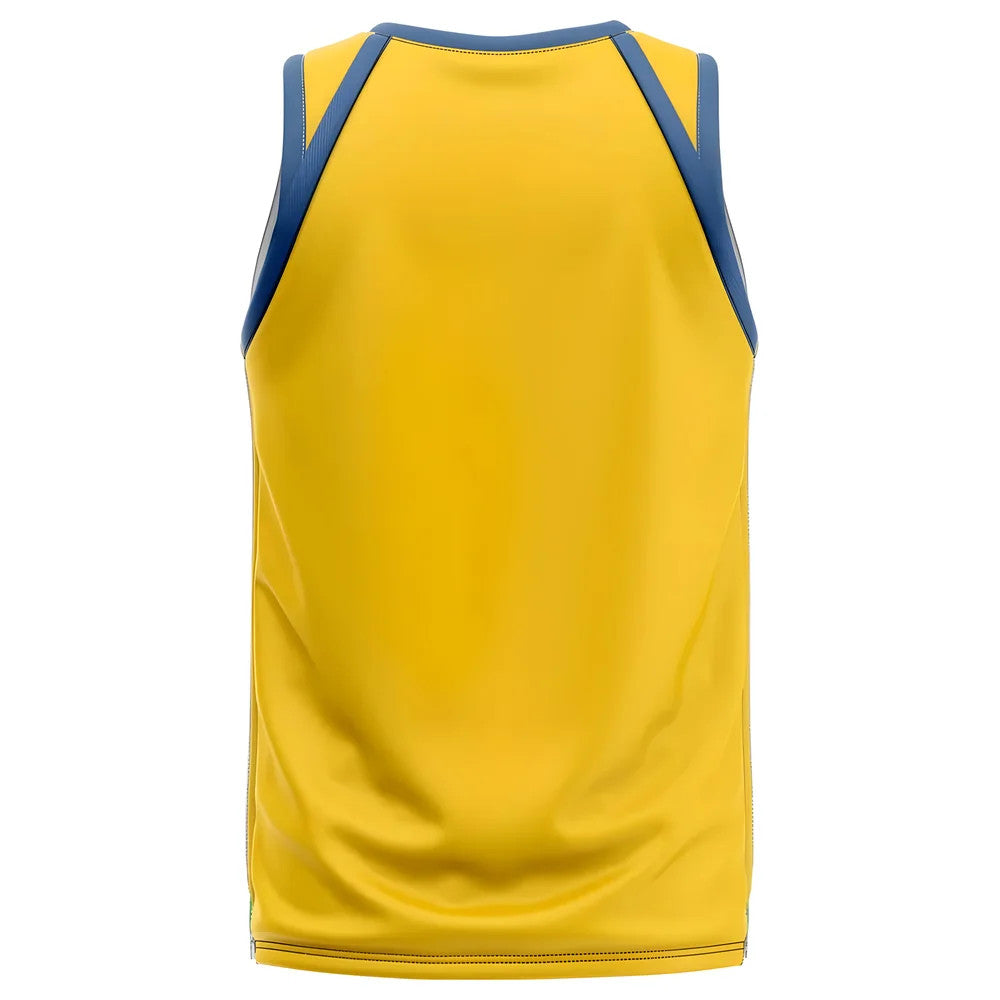 Sweden Home Concept Basketball Shirt - Little Boys_1