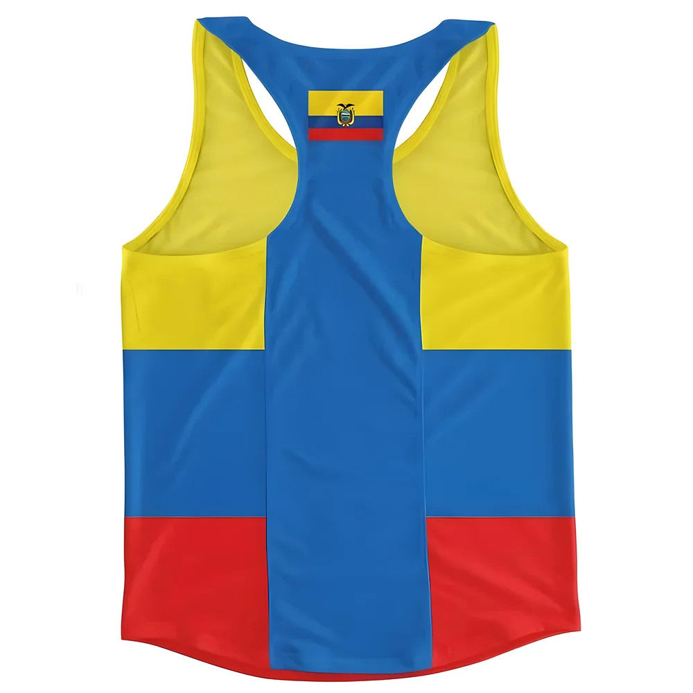 Ecuador Flag Running Vest_1