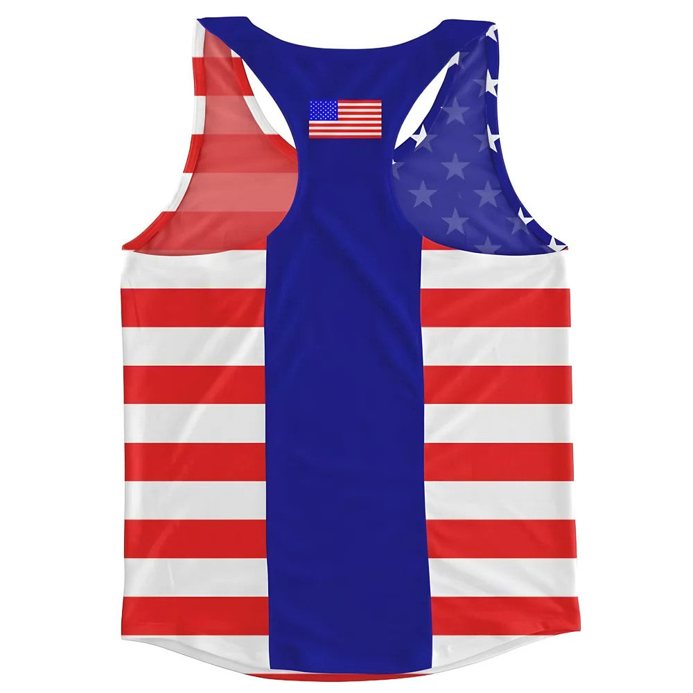 United States Flag Running Vest_1