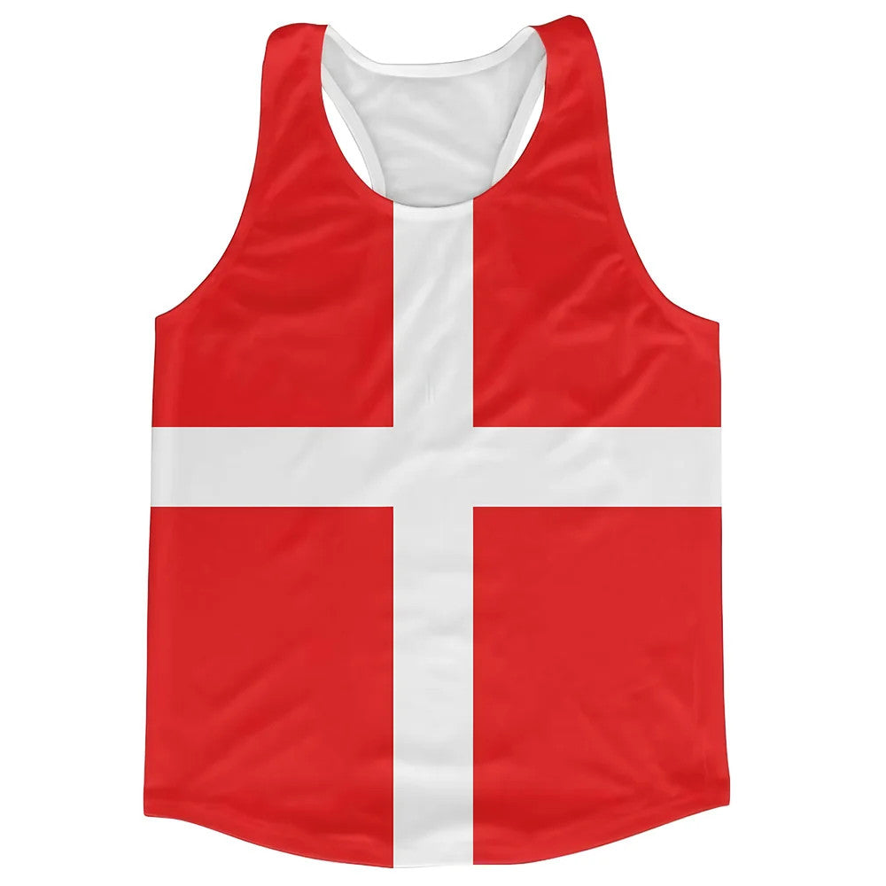 Denmark Flag Running Vest_0