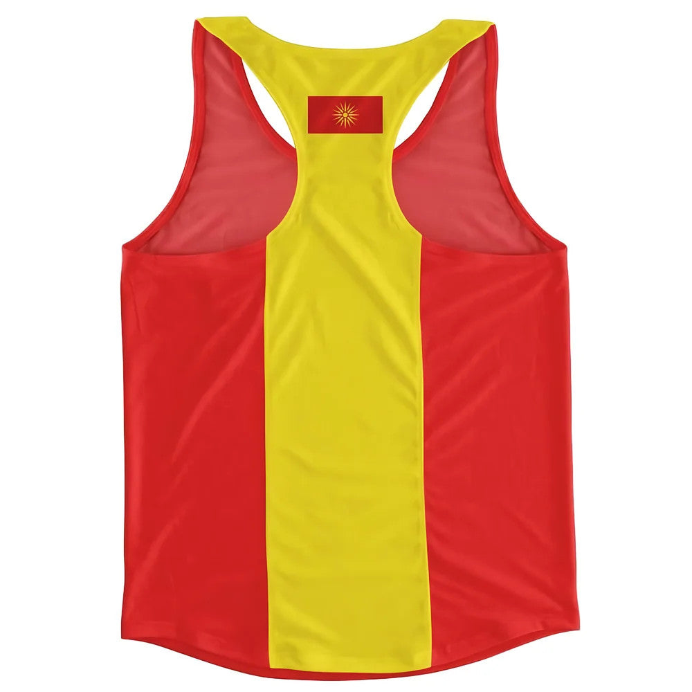 Macedonia Flag Running Vest_1