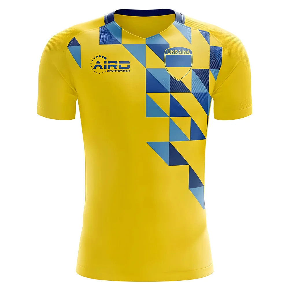 2025-2026 Ukraine Home Concept Football Shirt - Kids_0