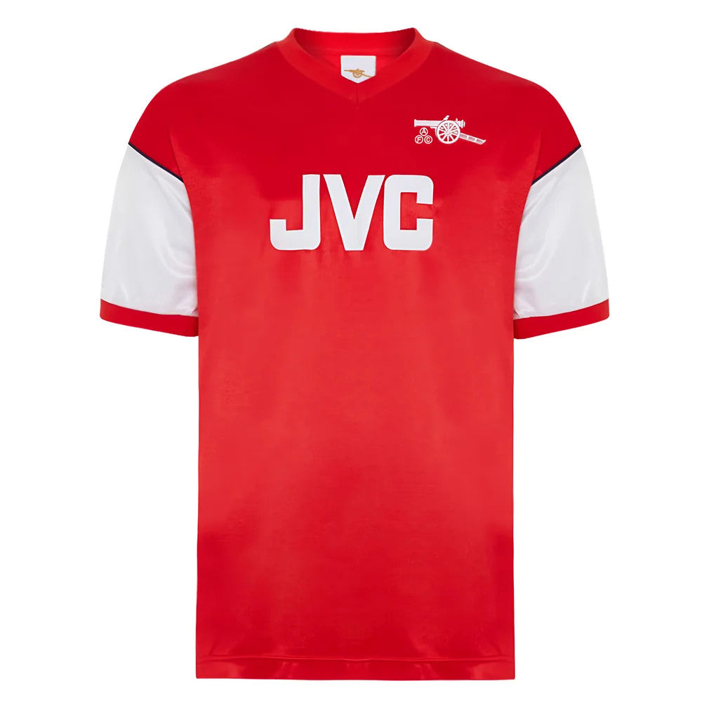 Score Draw Arsenal 1982 Home Shirt (BERGKAMP 10)_2