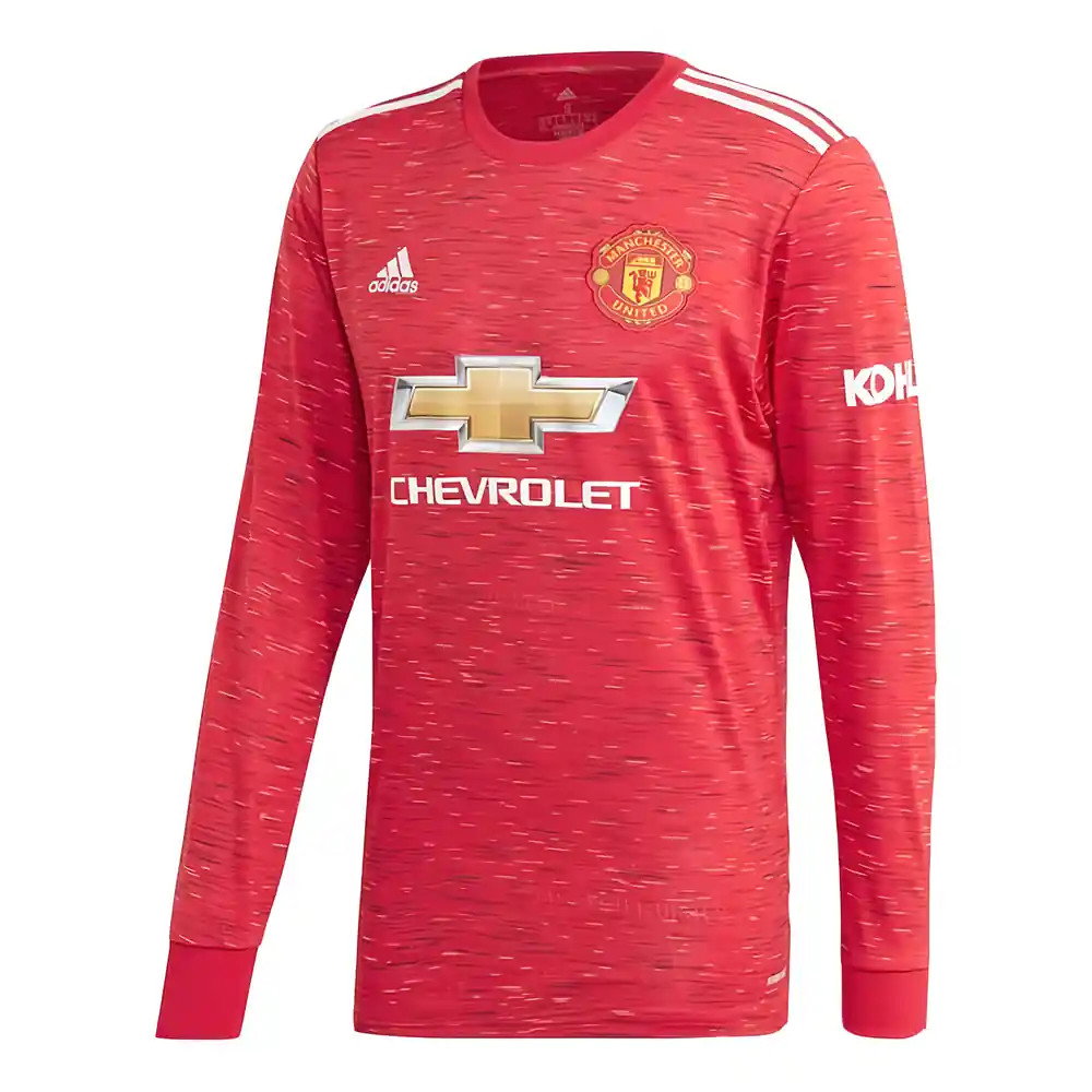 2020-2021 Man Utd Adidas Home Long Sleeve Shirt (LINGARD 14)_2