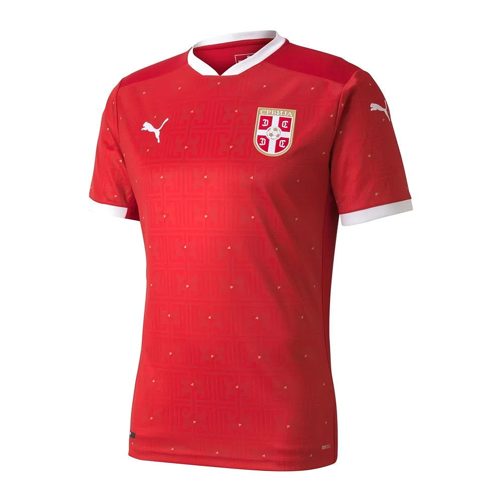 2020-2021 Serbia Home Puma Football Shirt (LAZOVIC 8)_3
