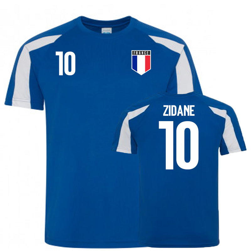 France Sports Training Jersey (Zidane 10)_1